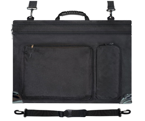 FORYNXHWIN A2 Tekenbord Opbergtas, A2 Art Folder Document Draagtas, Waterdichte Canvas Bestand Tas met Riem Art Portfolio Draagtas voor Kunstwerk Poster Schetsen Fotografie Benodigdheden