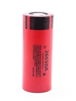 Baterai Lithium Sanyo 26650A Baru 3.7V Sel Tunggal Berkapasitas Tinggi untuk Menyelam dengan Sel Terintegrasi.