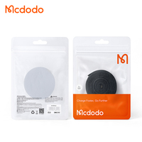 Mcdodo Vente en gros de ceinture organisatrice de câbles 3M PP à fermeture auto-agrippante double face, attache-câbles souple 3m