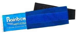 Fascia per il ghiaccio in Gel riutilizzabile regolabile blu, mal di testa e sollievo dalla tensione dell'emicrania, cappello/berretto multifunzione per il ghiaccio - Product Image 2