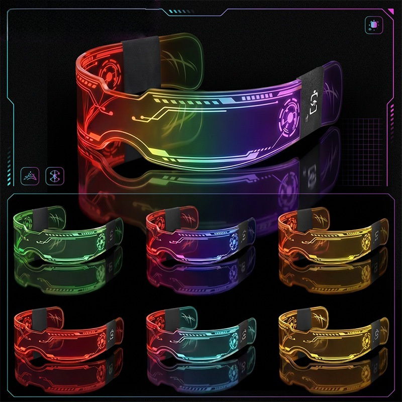 Lampe respiratoire colorée double face à double commande avec batterie