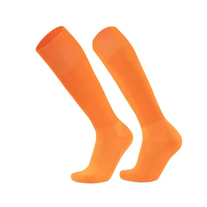 Wholesale Men's Knee-High Long Soccer <b>Stockings</b> Padded Calf Football Team Sports Socks for Spring Season High Quality - Product Image 2