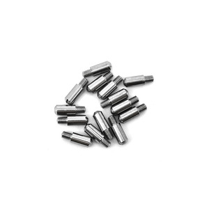 <span class=keywords><strong>Goupille</strong></span> cylindrique moletée en acier inoxydable sur mesure - Simple rainure pour jouets et mécanismes - Product Image 4