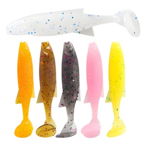 Señuelo de Pesca con Cola en T, 2.5G 6.5Cm, Señuelo Realista para Pescar Lubina, Cebo de Fondo, Plástico Suave, Pez Artificial, Equipo de Pesca al Aire Libre - Product Image 1