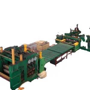 cut-to-length lines CNC uncoiling, leveling, and shearing production linesteel coil shearing machinecoil straightening machine
