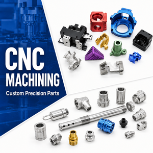 บริการผลิตชิ้นส่วนอะลูมิเนียมด้วยเครื่อง CNC แบบ 5 แกน พร้อมบริการกัดขึ้นรูปชิ้นส่วนความแม่นยำสูง 5 แกน และบริการต้นแบบ - Product Image 1
