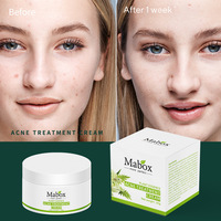 Mabox Kruiden Repareren Scar Anti Acne Gezichtscrème Verwijderen Puistje Behandeling Crème Voor Acne