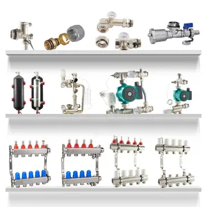 Radiant Underfloor Hydronic Water Floor Heating Manifold Systems & Parts