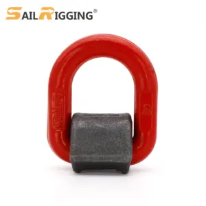 G80 Forged D Rings and Welded D-Rings Weld Forged Alloy Steel Safety D Ring with Wrap