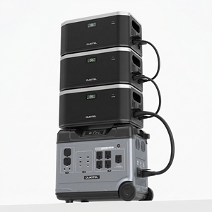Système d'alimentation hors réseau 5000W, station d'alimentation de secours domestique, générateur solaire portable pour zones à réseau instable - Product Image 4