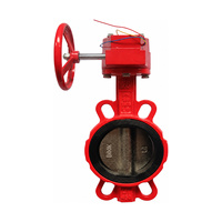 Válvula de Mariposa de Hierro Dúctil con Disco Electrochapado, Manual, para Agua, PN16, 2 a 12 Pulgadas, XD371X-16Q, para Control de Flujo
