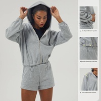 Sweat-shirt de sport unisexe à séchage rapide, respirant et extensible, pour l'entraînement, coupe ample, prêt à l'emploi, collection automne