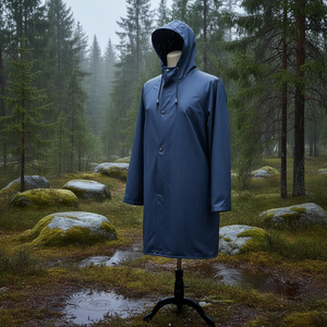 Impermeable para Perros Be Nordic Husum, Talla XS (30 cm), Color Azul, Ropa Impermeable para Mascotas - Product Image 3