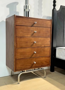 Aparador Moderno de Gran Capacidad para Sala de Estar, Diseño de Aparador de Madera Maciza, Mueble de Almacenamiento Lateral para el Hogar - Product Image 5