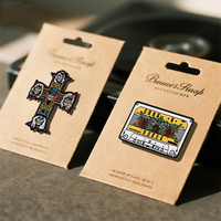 Épingles en émail de guitare rock, badges en métal personnalisés sur le thème de la musique live, badges en émail de collection vintage, broches de festival de concert de marque