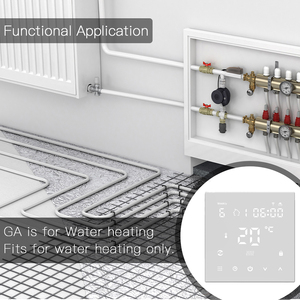 Termostato Ambiente Wifi Termostato per Riscaldamento a Pavimento 220V Termoregolatore <span class=keywords><strong>Homekit</strong></span> Alexa Sistema di Controllo Intelligente della Temperatura Tuya - Product Image 4