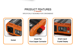 อินเวอร์เตอร์คลื่นไซน์บริสุทธิ์ <span class=keywords><strong>FCHAO</strong></span> 1500W 2500W 2000W 3000W 12V 24V DA เป็น AC 220 230V สำหรับรถบ้านและระบบออฟกริด จัดส่งในยุโรป - Product Image 4