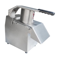 Commerciële Groentesnijmachine Multifunctionele Wortelsteel Versnippert Fruitsnijder Snijgereedschap