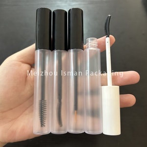 ISMAN Tube d'eye-liner givré de luxe 12 ml avec capuchon noir, flacon de sérum pour la croissance des cils, vente en gros, marque privée, logo personnalisé, usine professionnelle - Product Image 5