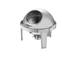Goldener Hochzeits-Edelstahl-Hydraulik-Speisenwärmer für Buffets in Hotels und Restaurants