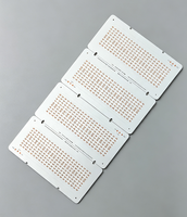 Circuit imprimé en aluminium MCPCB LED personnalisé OEM, épaisseur 1,2 mm, cuivre 35 µm, circuit imprimé gravé pour l'éclairage LED