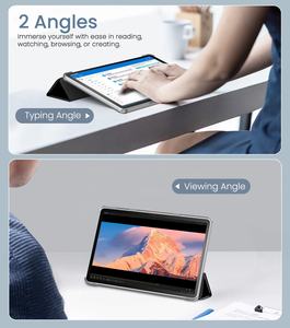 MoKo Ultra Slim PU Funda de cuero Frosted Hard Back Shell Magnetic Tablet Case para <span class=keywords><strong>Amazon</strong></span> Kindle Fire MAX 11 2023 Trifold Cover - Product Image 4