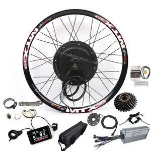 UK USA warehouse 26'' 27.5'' 29'' MTX39 48/52v 2000w cheap electric bike kit electric bicycle part conversion kit with 7S ebike