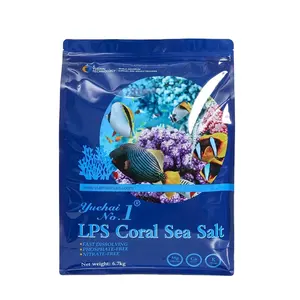 Buen precio marino suave sintético Soluble Live Coral acuario sal marina hecha de vidrio