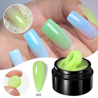 Deroi crème gel constructeur extension d'ongle solide constructeur d'ongle antiadhésif gel d'ongle assez pour ongles poly gel professionnel