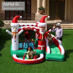 AirMyFun, gorila inflable <span class=keywords><strong>de</strong></span> Navidad, Castillo hinchable <span class=keywords><strong>de</strong></span> Papá Noel para niños, casa inflable <span class=keywords><strong>de</strong></span> Interior para fiesta <span class=keywords><strong>de</strong></span> Navidad - Product Image 5