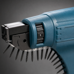 Pistola de Clavos Inalámbrica Industrial de 21V con Alimentación Automática, 2 Baterías de Litio, Longitud de Clavo de 0-3.5 Pulgadas - Product Image 3