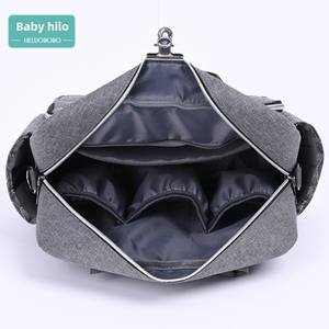 <span class=keywords><strong>Sac</strong></span> à bandoulière Matelassé Couture Style Maternel et Bébé Grande Capacité Oxford Maman Sacs - Product Image 6