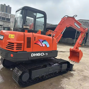 รถขุดมือสอง DOOSAN DH60-7 รถขุดดูซาน 60-7 ประสิทธิภาพเสถียร น้ำหนัก 6 ตัน ราคาถูก ขายรถขุดมือสอง Dx75 Dx60w สำหรับงานเกษตร - Product Image 1