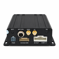 Enregistreur DVR de véhicule 4 canaux MDVR OEM ODM H.265 H.264 720P pour aide au recul de voiture, entrées CVBS 4 canaux 1.0Vp-p 75 Ohm, sortie AHD 1 canal