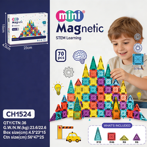 Blocs <span class=keywords><strong>de</strong></span> <span class=keywords><strong>construction</strong></span> magnétiques <span class=keywords><strong>de</strong></span> 3,75 cm, jouet éducatif STEM DIY pour enfants, ensemble <span class=keywords><strong>de</strong></span> <span class=keywords><strong>construction</strong></span> créatif, vente en gros d'usine - Product Image 3