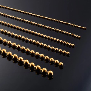 Bracelet de cheville en acier inoxydable plaqué or pour femme et fille, chaîne de pied, bracelet de main, bijoux à billes rondes Rolo - Product Image 5