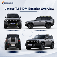JETOUR T2 I-DM 1.5T PHEV 2025, SUV hybride rechargeable tout-terrain 5 places haut de gamme pour l'exportation