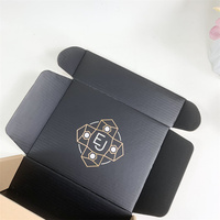 Carton ondulé avec logo personnalisé Boîtes postales en papier kraft pour cosmétiques Boîtes cadeaux d'emballage en carton écologique pour avion