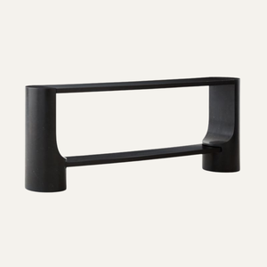 Mesa Consola de Madera de Teca Sólida Minimalista de Lujo, Muebles Contemporáneos para Sala de Estar - Product Image 1