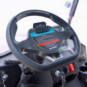 Voiturette de golf électrique tout-terrain 2 places, pneus sous vide de 14 pouces, jantes en alliage d'aluminium pour usage sur gravier, support OEM ODM personnalisé - Product Image 6