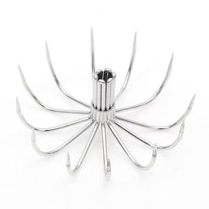 Hameçons de pêche octogonaux à ardillons en acier inoxydable 304 pour calamar, pieuvre, équipement d'ancrage, pêche en lac - Product Image 4