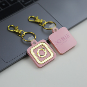 NFC cá nhân có thể ghi 13.56Mhz có thể in tùy chỉnh OEM xã hội NFC 213 NFC Key Instagram Micro tag móc khóa thẻ - Product Image 6