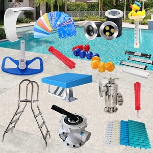 Ensemble complet d'accessoires pour <span class=keywords><strong>piscine</strong></span>, lumière LED en acier inoxydable IP68, pompe <span class=keywords><strong>de</strong></span> <span class=keywords><strong>piscine</strong></span>, filtre, échelle <span class=keywords><strong>de</strong></span> <span class=keywords><strong>piscine</strong></span>, équipement <span class=keywords><strong>de</strong></span> cascade - Product Image 1