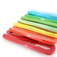 Lot de 50 couleurs de papier pour quilling, 5 mm, 54 cm, bandes de papier pour l'art du papier DIY et les travaux manuels