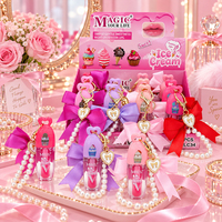 Porte-clés Perle, Huile à Lèvres, Charme Nœud Crème Glacée, Gloss – Boîte de Présentation 24 Pièces, Vente en Gros, Marque Privée