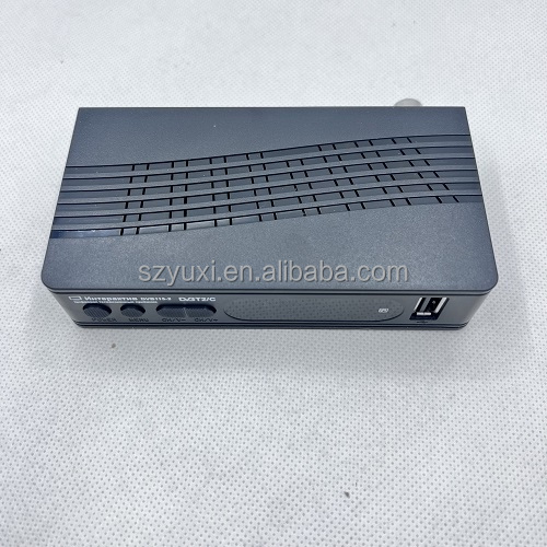 Made in China Digital dvb t2 Set Top Box 110mm H.264 tuner dvb-T2 TV Decoder receiver ready goods