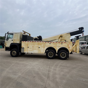 HOWO 3-Achsen Schwerlast-Abschleppwagen mit Kran Rotator Bergungs- und Abschleppfahrzeug für Großfahrzeuge - Product Image 4