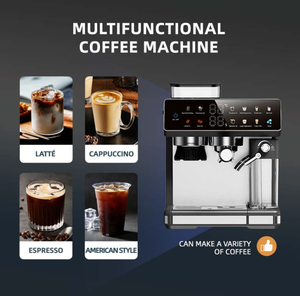 Cafetera Espresso de Alta Gama con Pantalla Táctil Grande y Molinillo de Granos Integrado - Product Image 6