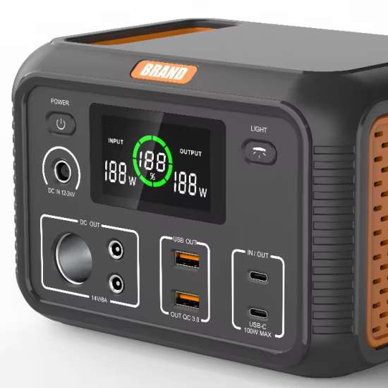 1000W Portable Power Station for Home Backup Camping RV Outdoor Emergency Solar Generator LiFePO4 Battery