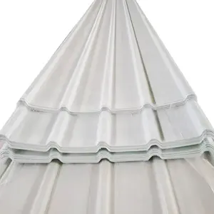 OEM FRP Lighting Tile Manufacturers Customize High Toughness Resin Tile Insulation Roof Canopy Glass Steel Sunshine Tile